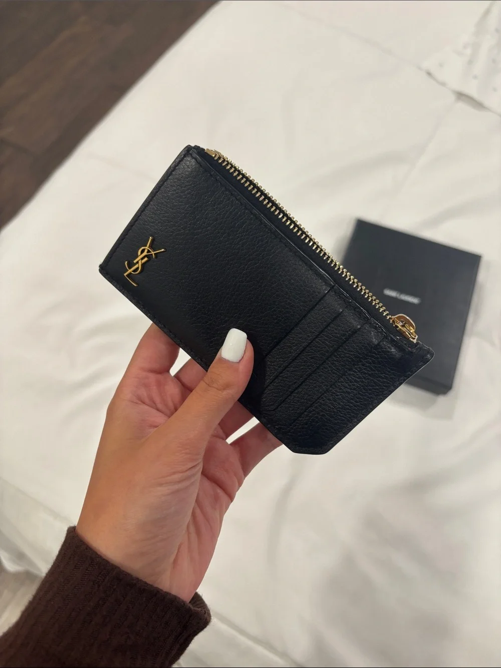 YSL black cardholder - Picture 6 of 8
